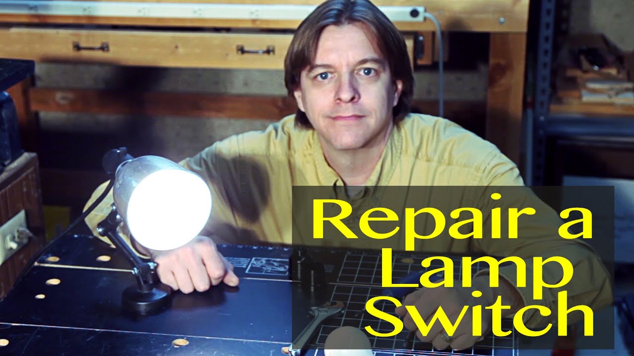 How to easily fix a lamp in no time - YouTube