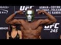 UFC 245: Weigh-in