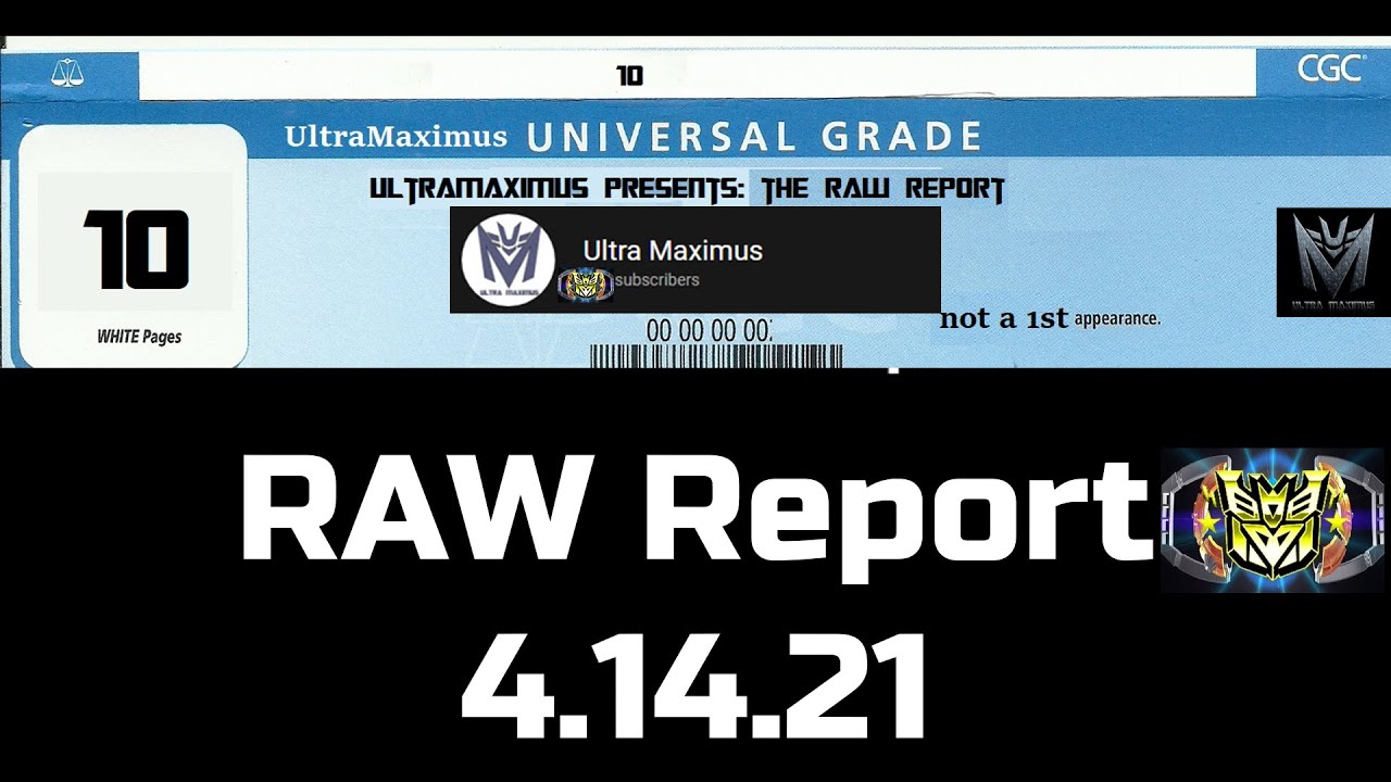 RAW Report: 4.14.21