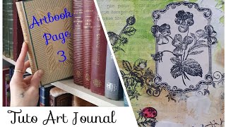 Artbook Tuto Art Journal Page 3