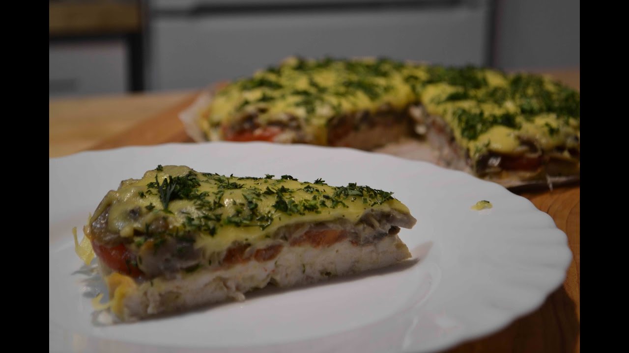 ЗАПЕКАНКА куриная с грибами | CASSEROLE of chicken with mushrooms
