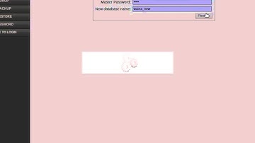 Database restore 6.1 web-client