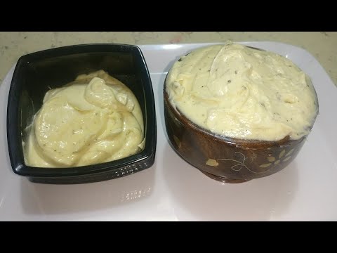 Mayonnaise Recipe - Basic & Garlic Mayonnaise Recipe In 2 Mins | Homemade Mayo Recipe