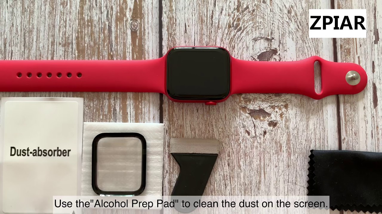ZPIAR New Apple Watch Series 6/5/4 SE Screen Protecter Installation Video YouTube