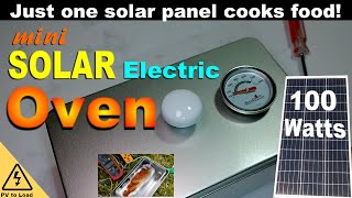 100W Solar Electric OVEN! Mini portable DIY for camping and field cooking - prototype first test by Solar Power Edge 2,770 views 1 year ago 8 minutes, 10 seconds