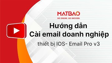 Hướng dẫn cài email doanh nghiệp trên thiết bị iOS – Email Pro v3