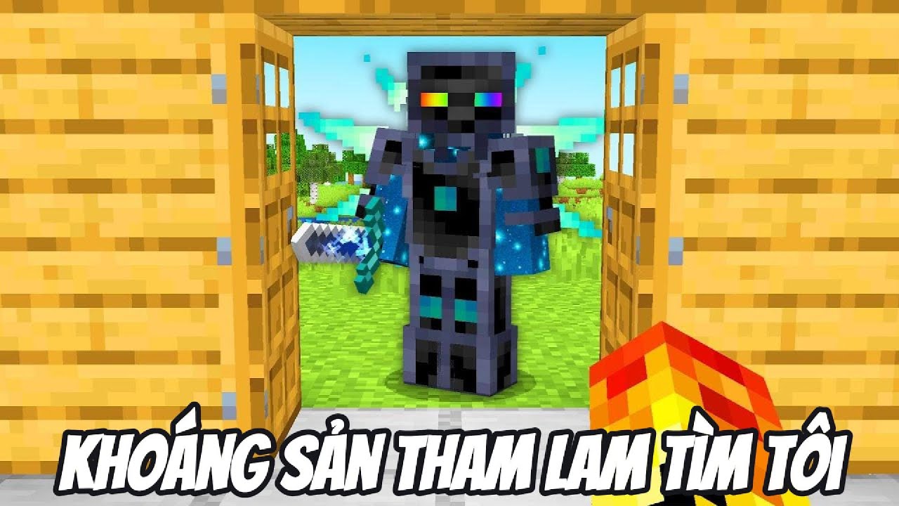 Khoáng Sản Tham Lam Đã Gõ Cửa Nhà Tôi Và Ban Cho Sức Mạnh Tuyệt Đối Trong Minecraft Siêu Bất Ổn 🤣