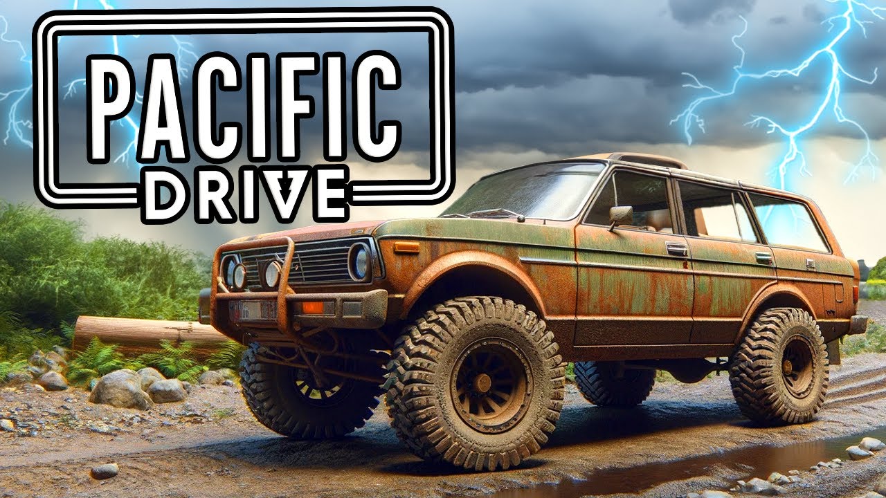 Rusty Pacific Installing Offroad Tires To My RUSTY Station Wagon! (Pacific Drive ...