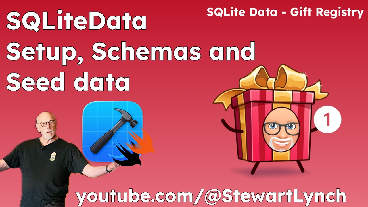 SQLiteData Part 1: Setup, Schemas and Seeding Data - YouTube