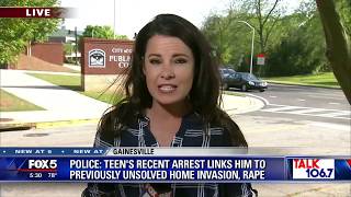 Police say teen's recent arrest links him to unsolved rape