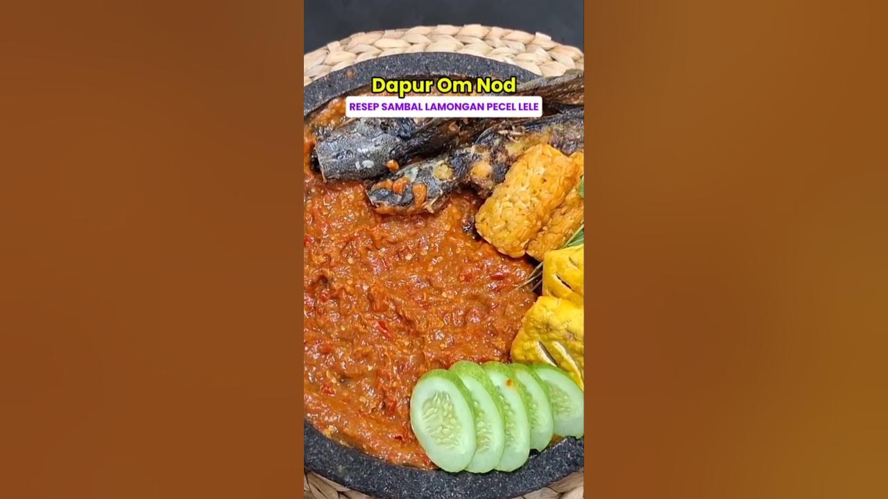 RESEP SAMBAL LAMONGAN PECEL LELE #cooking #resepsambal #sambalpecellele RESEP SAMBAL LAMONGAN PECEL LELE #cooking #resepsambal #sambalpecellele