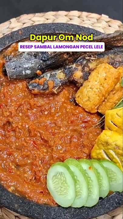 RESEP SAMBAL LAMONGAN PECEL LELE #cooking #resepsambal #sambalpecellele