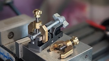 Making Brass V-Block Clamps