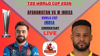LIVE🔴 LIVE:Afghanistan vs West Indies World cup T20 Match Today | Live Score & Commentary |
