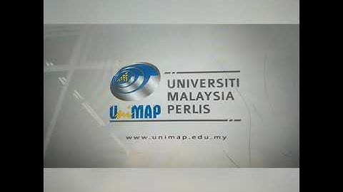 An internship experience in University Malaysia Perlis, school of Mechatronic engineering