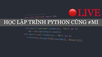 LIVE 0003: PYTHON | MINI GAME | VIẾT CHƯƠNG TRÌNH TRÒ ĐOÁN SỐ ĐOÁN CHỮ