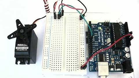 Continuous Rotation Servo First Example