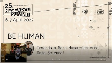 Towards a More Human-Centered Data Science!