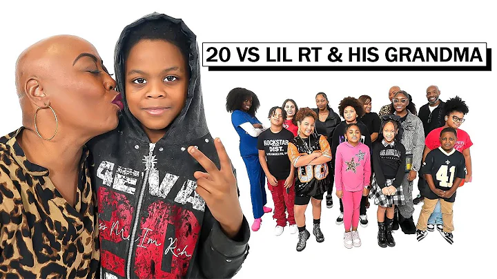 20 KIDS VS 1 RAPPER: LIL RT & HIS GRANDMA