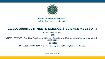 COLLOQUIUM ART MEETS SCIENCE & SCIENCE MEETS ART/SPRING SEMESTER 2022
