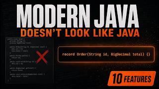 Modern Java Doesn't Look Like Java Anymore