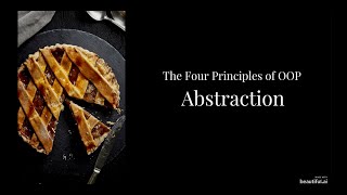 Object Oriented Programming Principles | 1.Abstraction