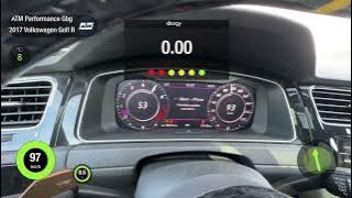 VW Golf R MK7.5 Stage 2 dragy 100-200
