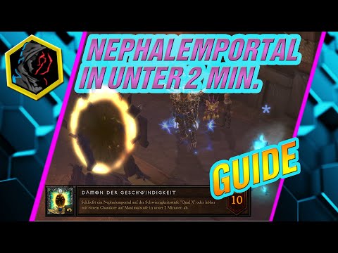 Diablo 3 - Nephalemportal in 2 Minuten Season - Errungenschaft - Guide - Deutsch