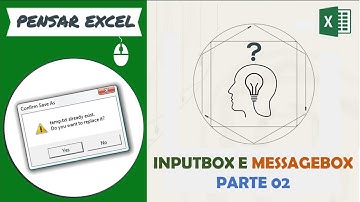 Aprenda InputBox e MessageBox no VBA - Parte 02