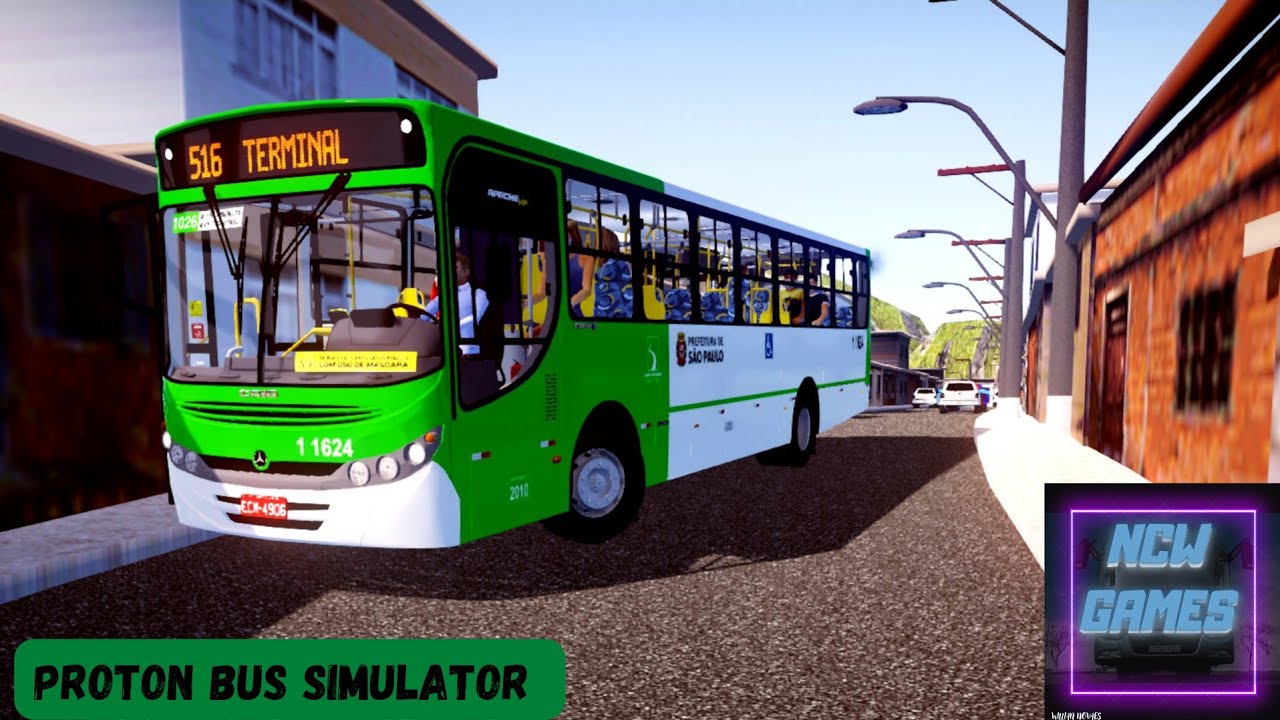 Proton Bus Simulator - Mapa Morro Alto v1.0 - so consegui subir de