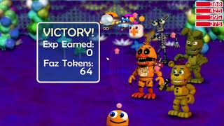 FNAF WORLD NEW HARD MODE PROFILE #7 - UNLOCKING ALL CHARACTERS/CHIPS & BEATING ANIMDUDE!!!!