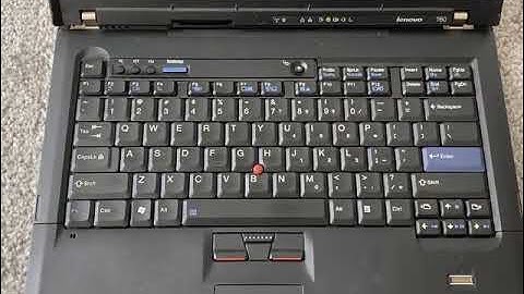 Using This IBM ThinkPad T60 In July 2025