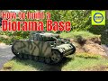 How to build a 1/35 Realistic Diorama Base for a Takom Panzer III, {step by step tutorial} .