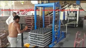 Low Cost Automatic Brick and Block Pallet Stacker