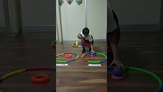 Riyaanshika | Small vs Big Activity for Kids 🐘🐭 | Fun Learning Skills | Rise Play School Kakinada