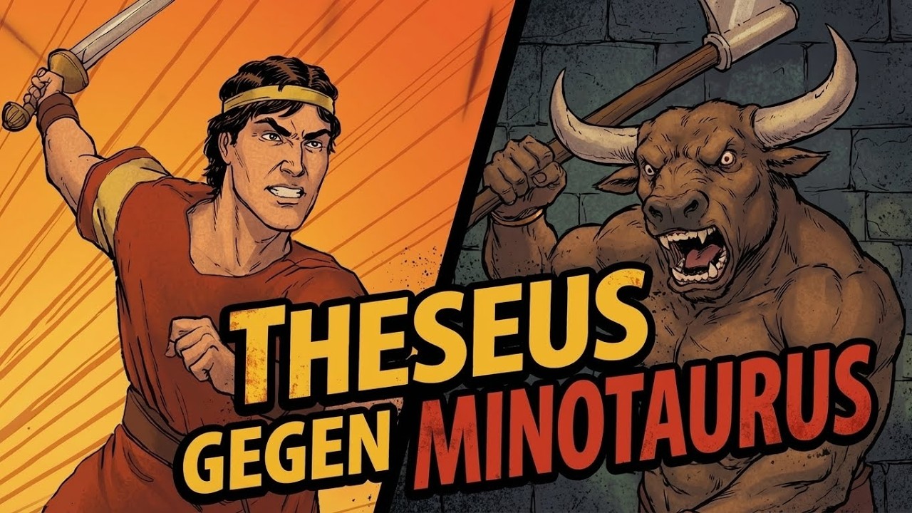 Theseus und der Minotaurus: Die Legende vom Labyrinth von Kreta - Ep. 3
