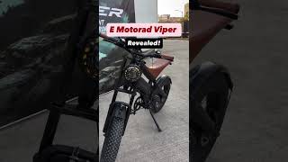 E Motorad Viper Revealed! ⚡️