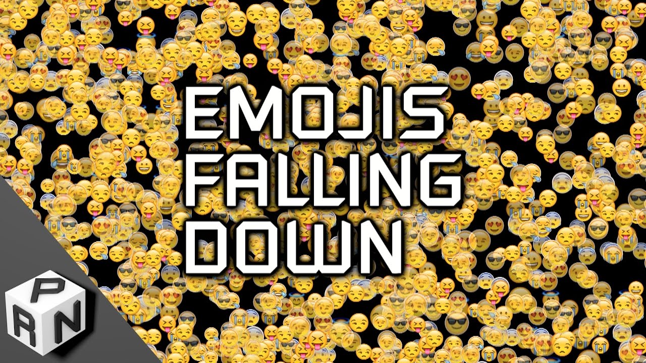 Emoji's Falling Down [60FPS] Sony Vegas & After Effects YouTube