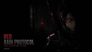 RED RAIN PROTOCOL | Dark Cyberpunk Techno Noir for Coding & Deep Focus