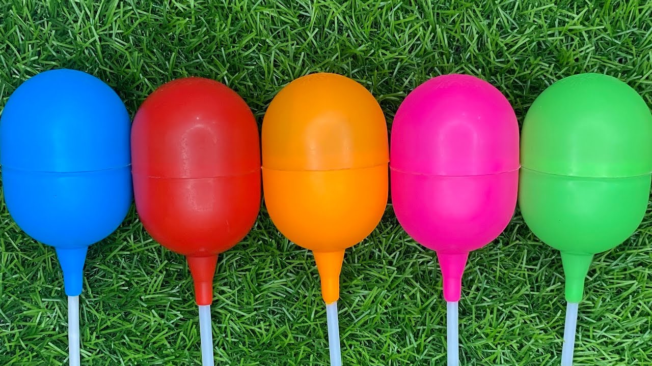 New Glitter Rainbow Lollipop Candy I Cutting| ASMR | Satisfying Video| Kinder 🏀| Ludo Go| Kids Toys