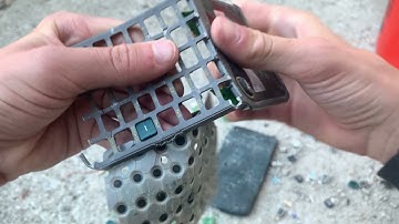 Smashing 2 Texas Instruments TI-30XA calculators