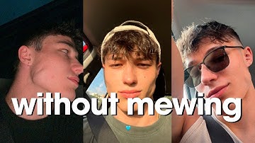 how to get a perfect and sharp jawline? (without mewing!)