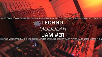 Jam #31 mini modular techno jam - QUADRANTID SWARM, DFAM, OCTATRACK
