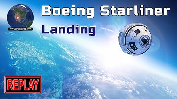 REPLAY: Boeing Starliner deorbit and landing + Q&A with Raw Space + press conference (12/22/2019)