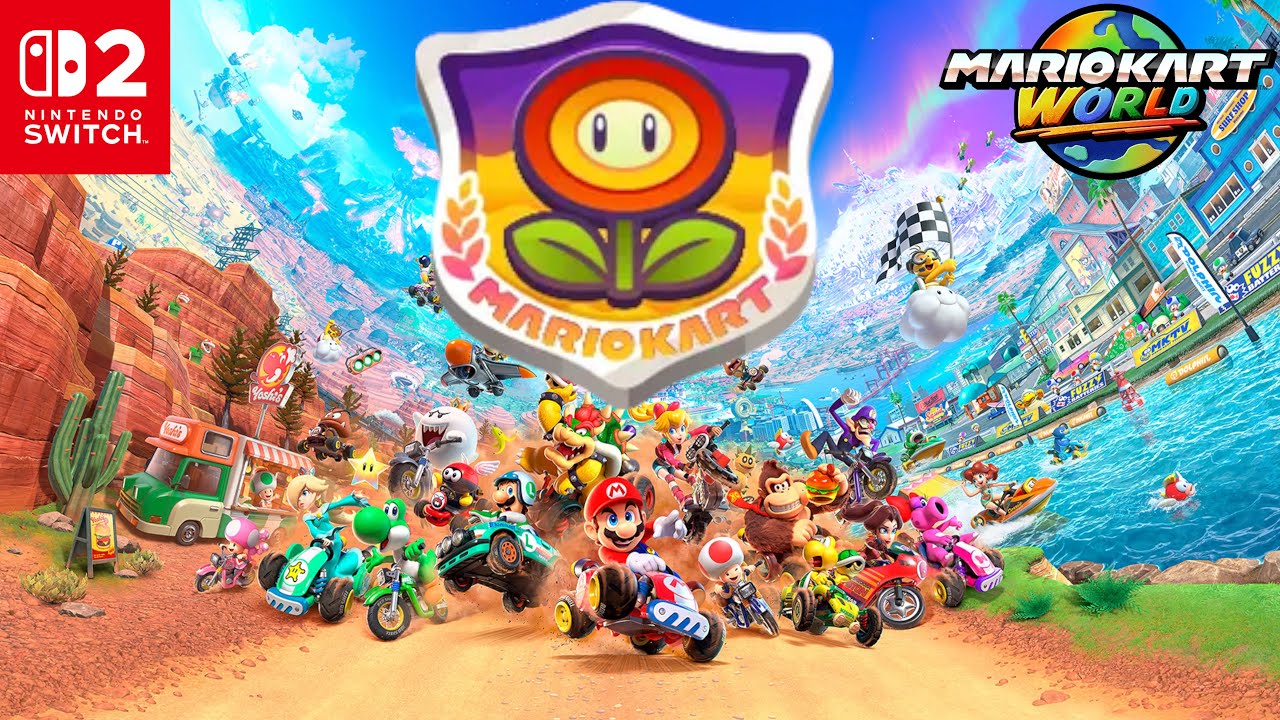 Flower Cup - Mario Kart Worlds På Svenska - Del 2