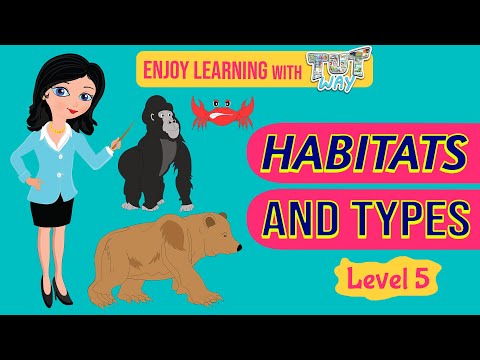 Habitats and Types For Kids | Grade 4 & 5 Science | TutWay