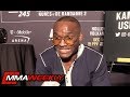 Kamaru usman gives history behind marty and its not an insult  ufc 245