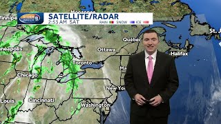 Video: Mild and mostly sunny Saturday