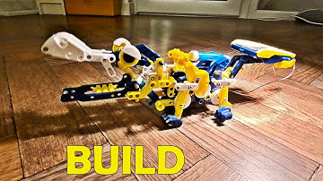 Part 12 Solar & Hydraulic 12 in 1 construction kit Crocodile BUILD