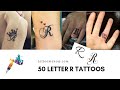 50 letter r tattoo designs ideas and templates
